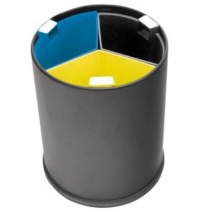 Korf rond zwart 13 L Ø 25.5 30.8 Tri Selectif Probbax