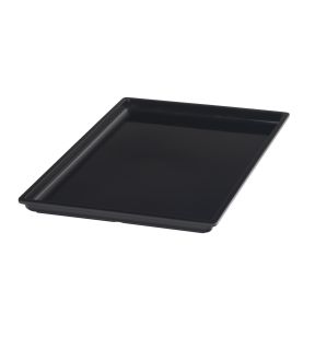Bac rectangulaire noir mélamine 53 cm Vestah Platex