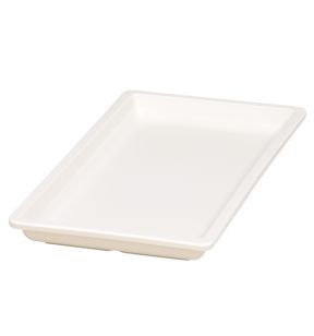 Bac rectangulaire beige mélamine 32,5 cm Vestah Platex