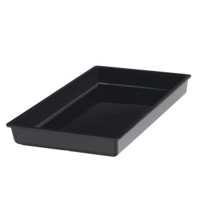 Bac noir mélamine 53 cm Vestah Platex