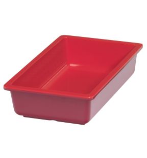 Bac rouge mélamine 26,5 cm Vestah Platex
