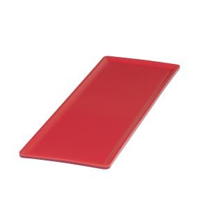 Plat GN2/4 rouge mélamine 53 cm Vestah Platex