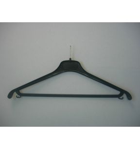 Anti-diefstal hanger met staaf en haken zonder plastic ring zwart 42 x 20