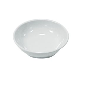 Coupelle à sauce rond blanc mélamine Ø 6,5 cm Platex