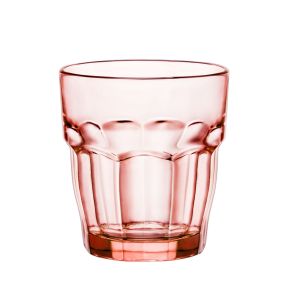 Gobelet forme basse orange verre trempé 27 cl Rock Bar Bormioli Rocco