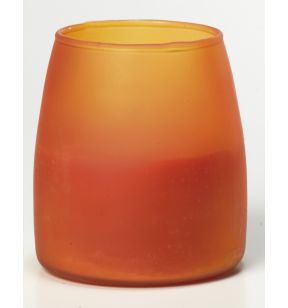 Photophore conique marron Ø 8,2 cm 9 cm Soft Glow Spaas