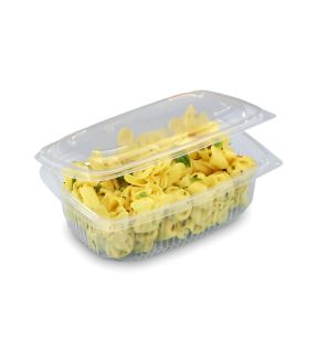 Bakje met deksel rechthoekig doorzichtig xx4.8 75 cl Ondipack Alphaform (50 eenheden)