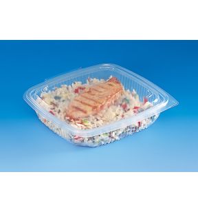 Bakje met deksel rechthoekig doorzichtig xx7.1 76 cl Ondipack Alphaform (50 eenheden)