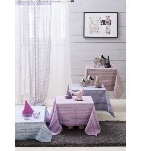 Place mat rechthoekig wit polyester Linelys Sonolys