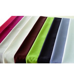 Nappe rectangulaire blanc polyester Linelys Sonolys