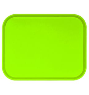 Plateau polyester vert 46x36 cm Poly Str Platex