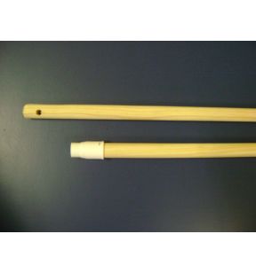 Manche à balai bois 130 cm