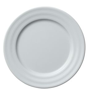 Assiette plate rond blanc porcelaine Ø 27 cm Ruby