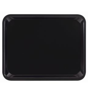Plateau bois compresse noir 37x28 cm Suprex Platex