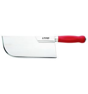 Feuille de boucher inox rouge 26 cm inox ABS Au Nain