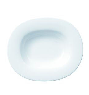 Assiette ovale ivoire porcelaine vitrifiée 29x25 cm Affinity Villeroy & Boch