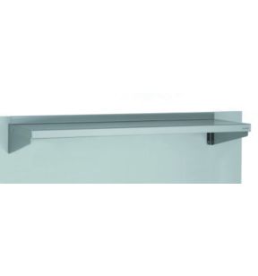 Muurrek inox xx15 1 niveaus with headboard 100 kg Tournus