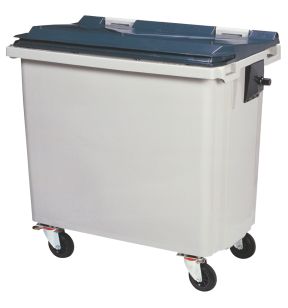 Recipiënt plastic 660 L grijs Rossignol