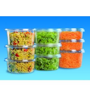 Pot rond doorzichtig Ø 11.7 8.1 50 cl Tusipack Alphaform (50 eenheden)