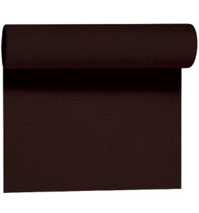 Rouleau tête à tête noir non tissé 0,4x24 m Evolin Duni