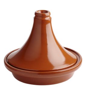 Tajine rond brun terre cuite Ø 17 cm