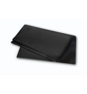 Nappe noir non tissé 220x127 cm Evolin Duni (25 pièces)