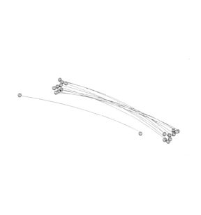 Draad voor lier inox 12 Fischer (10 eenheden)