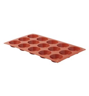 Plaat 15 taartjes silicone GN 1/3 xx1.5 Pro.cooker