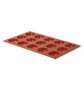 Plaat 15 minigebakjes silicone GN 1/3 x17.5 Pro.cooker