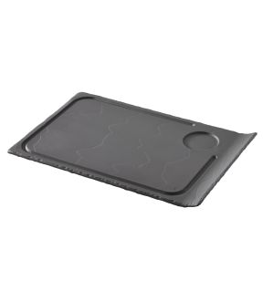 Steakbord rechthoekig zwart culinair x22 Basalt Revol