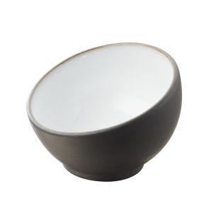 Mise en bouche rond blanc porcelaine culinaire Ø 7,5 cm Solid Revol