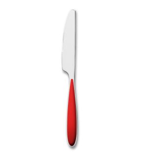 Couteau de table  rouge 22 cm Amande Tarrerias Bonjean