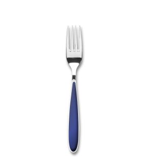 Eetvork blauw inox 20 Amande Tarrerias Bonjean