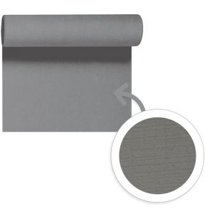 Nappe gris non tissé 180x127 cm Evolin Duni (25 pièces)