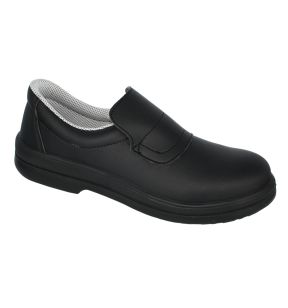 Chaussures mocassin de sécurité mixte noir 35 Tony Nordways