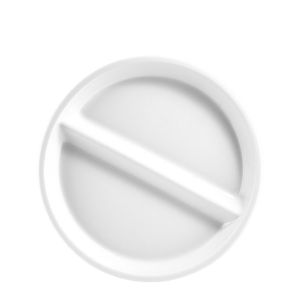 Assiette régithermie rond blanc porcelaine culinaire Ø 23 cm Regithermie Enova