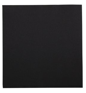 Serviette noir ouate de cellulose 38x38 cm Lisah Pro.mundi (50 pièces)