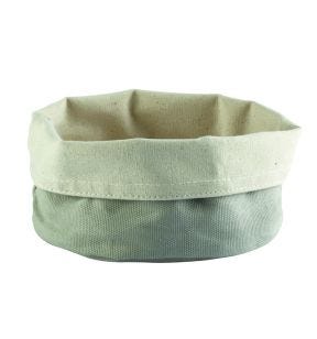 Corbeille rond beige coton Ø 17 cm 8 cm Artiss Pro.mundi