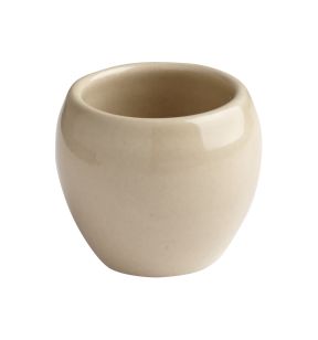 Escargotpot rond beige geglazuurd aardewerk Ø 3.5 Pro.mundi