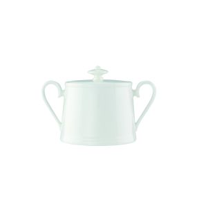 Deksel voor suikerpot rond ivoorkleurig bone china Stella Villeroy & Boch