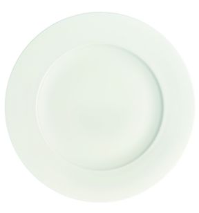 Plat bord rond ivoorkleurig verglaasd Ø 28 Stella Villeroy & Boch