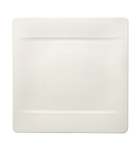 Plat bord vierkant ivoorkleurig bone china x31 Modern Grace Villeroy & Boch