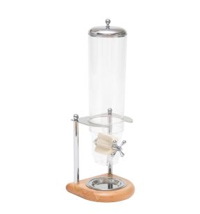 Distributeur à céréales beige bois 20 cm Legno Zepe