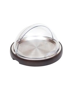 Set refrigéré rond marron roll top Legno Zepe