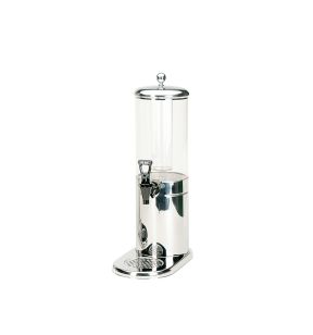 Distributeur à jus rectangulaire argent inox 33 cm Serie Inox Zepe