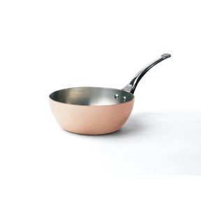 Sauteuse bombée cuivre inox Ø 24 cm 8,2 cm 3 L Prima Matera De Buyer