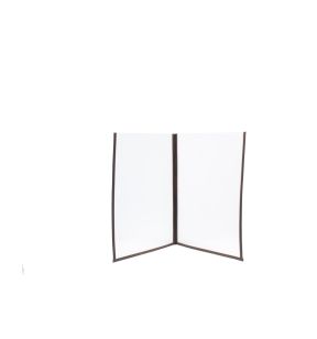 Protège-menu rectangulaire transparent Securit (3 pièces)