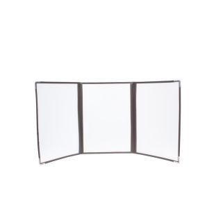 Protège-menu rectangulaire transparent Securit (3 pièces)