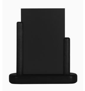 Chevalet de table rectangulaire noir 17x15,5x5 cm Classique Securit