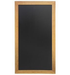 Ardoise murale rectangulaire noir 100x56 cm Classique Securit